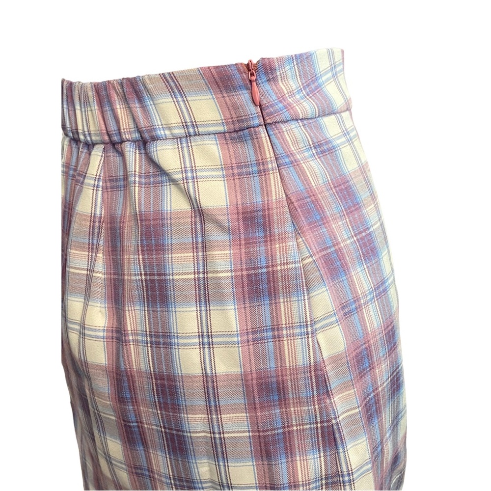 🌟🔥 BOGO Sale🔥🌟 NWT SHEIN Purple Plaid Skirt - Picture 5 of 8